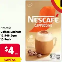 Spar Nescafe Coffee Sachets offer