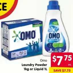 Spar Omo Laundry Powder or Liquid offer