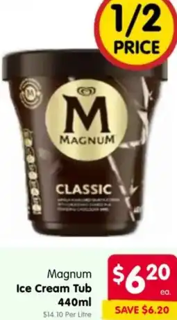 Spar Magnum Ice Cream Tub offer