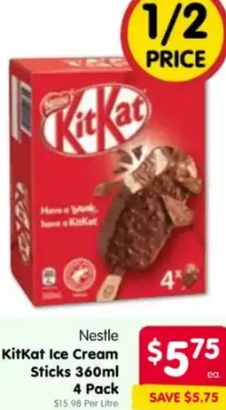 Spar Nestle KitKat Ice Cream Sticks offer