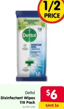 Spar Dettol Disinfectant Wipes offer
