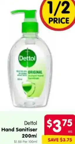 Spar Dettol Hand Sanitiser offer