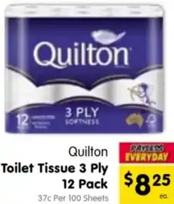 Spar Quilton Toilet Tissue offer