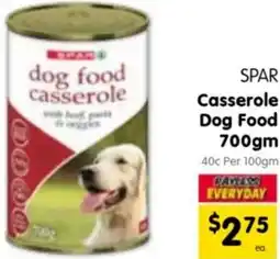 Spar SPAR Casserole Dog Food offer