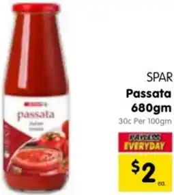 Spar SPAR Passata offer