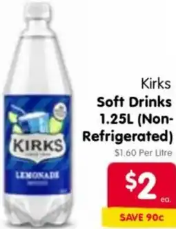 Spar Kirks Soft Drinks offer