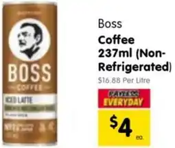 Spar Boss Coffee offer