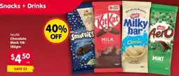 Spar Nestlé Chocolate Block offer