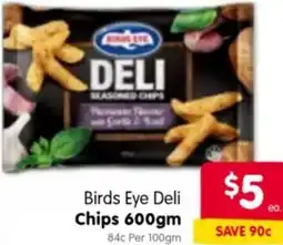 Spar Birds Eye Deli Chips offer