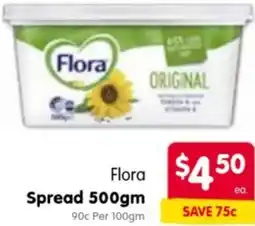 Spar Flora Spread offer