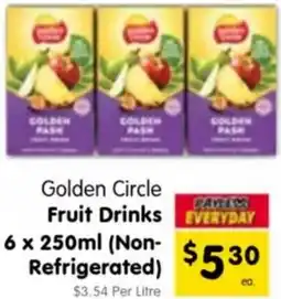 Spar Golden Circle Fruit Drinks offer