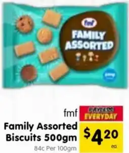 Spar fmf Family Assorted Biscuits offer