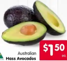 Spar Australian Hass Avocados offer