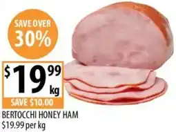 Supabarn Bertocchi honey ham offer