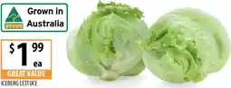 Supabarn Iceberg lettuce offer