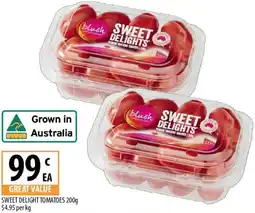 Supabarn Sweet delight tomatoes offer