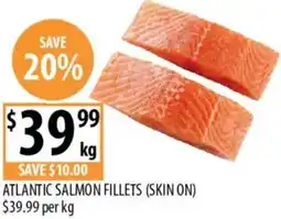 Supabarn Atlantic salmon fillets offer
