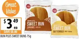 Supabarn Bun plus sweet buns offer
