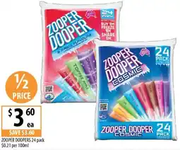Supabarn Zooper doopers 24 pack offer