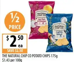 Supabarn The natural chip co potato chips offer