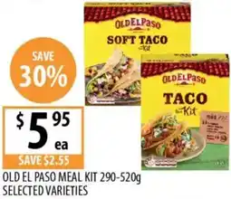 Supabarn Old el paso meal kit offer