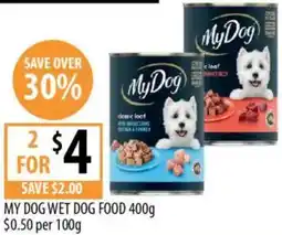 Supabarn My dog wet dog food offer