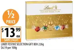 Supabarn Lindt festive selection gift box offer