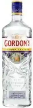 Supabarn Gordons london dry gin offer