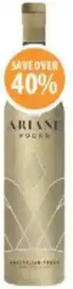 Supabarn Ariane premium vodka offer