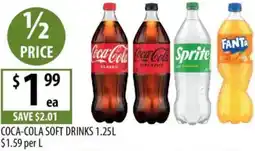 Supabarn Coca-cola soft drinks offer