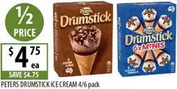 Supabarn Peters drumstick ice cream offer