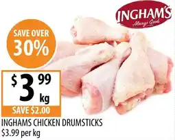 Supabarn Inghams chicken drumsticks offer
