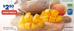 Foodland New season large kensington pride mango offer