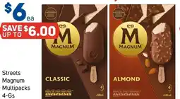 Foodland Streets Magnum Multipacks offer