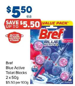 Foodland Bref blue active toilet blocks offer