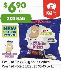 Foodland Peculiar Picks Silly Spuds White Washed Potato offer