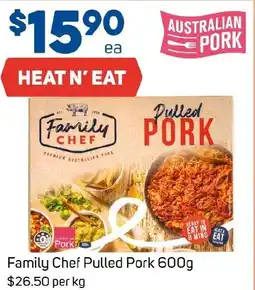 Foodland Family Chef Pulled Pork 600g offer