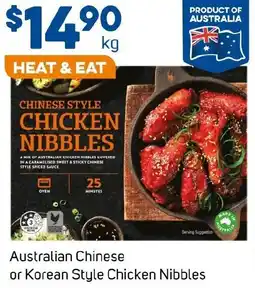 Foodland Australian Chinese or Korean Style Chicken Nibbles offer
