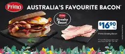 Foodland Primo Streaky Bacon offer