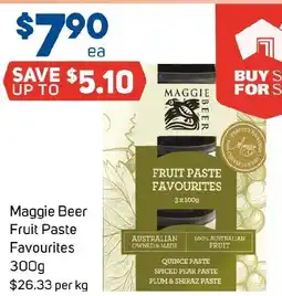 Foodland Maggie Beer Fruit Paste Favourites offer