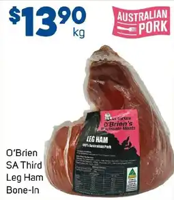 Foodland O'Brien SA Third Leg Ham Bone-In offer