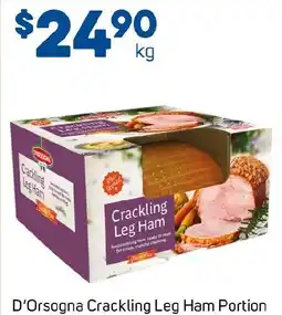 Foodland D'Orsogna Crackling Leg Ham Portion offer