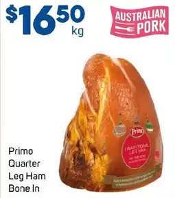 Foodland Primo Quarter Leg Ham Bone In offer