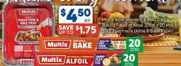 Foodland Multix alfoil roasting & bbq tray offer