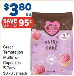 Foodland Great Temptation Muffin or Cupcakes offer