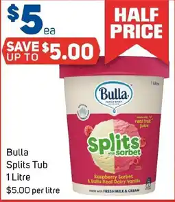 Foodland Bulla Splits Tub offer