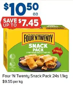 Foodland Four 'N Twenty Snack Pack offer