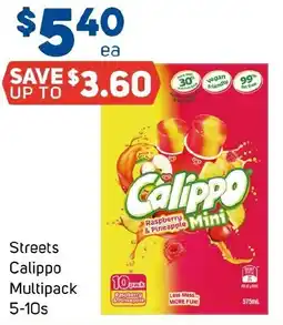 Foodland Streets Calippo Multipack offer