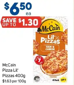 Foodland McCain Pizza Lil' Pizzas offer