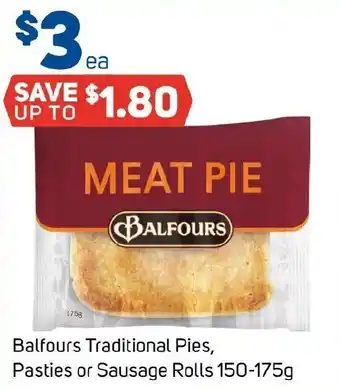 Foodland Balfours traditional pies offer
